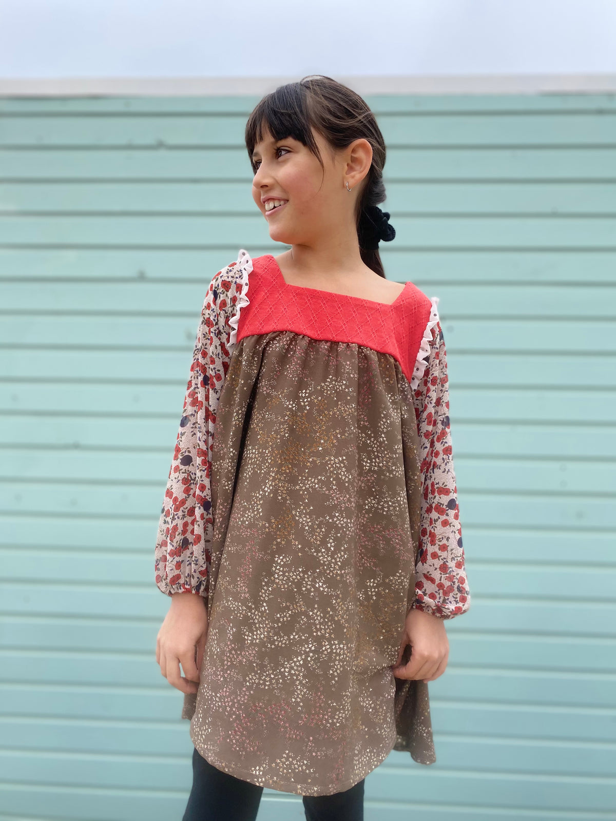 Vestido Sendero Carmín ❤️