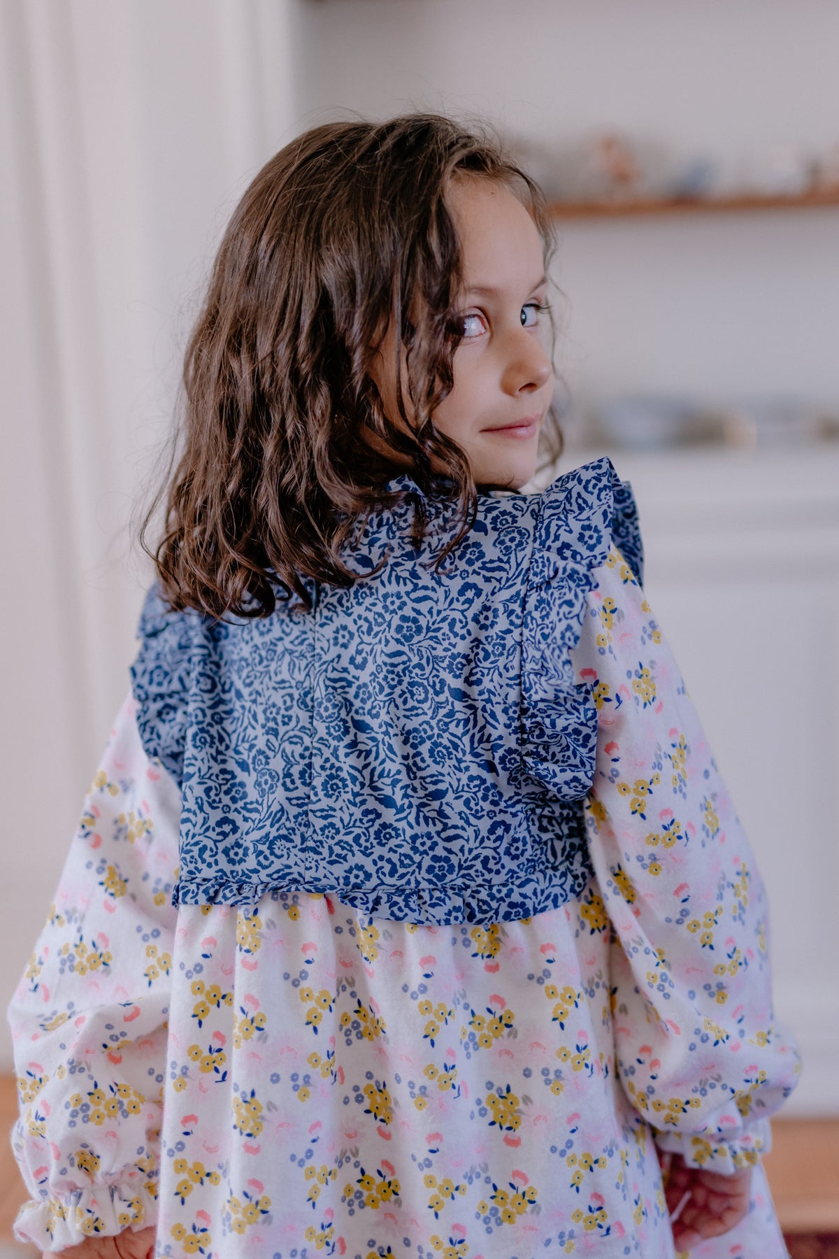 Vestido Jardín Azul💙