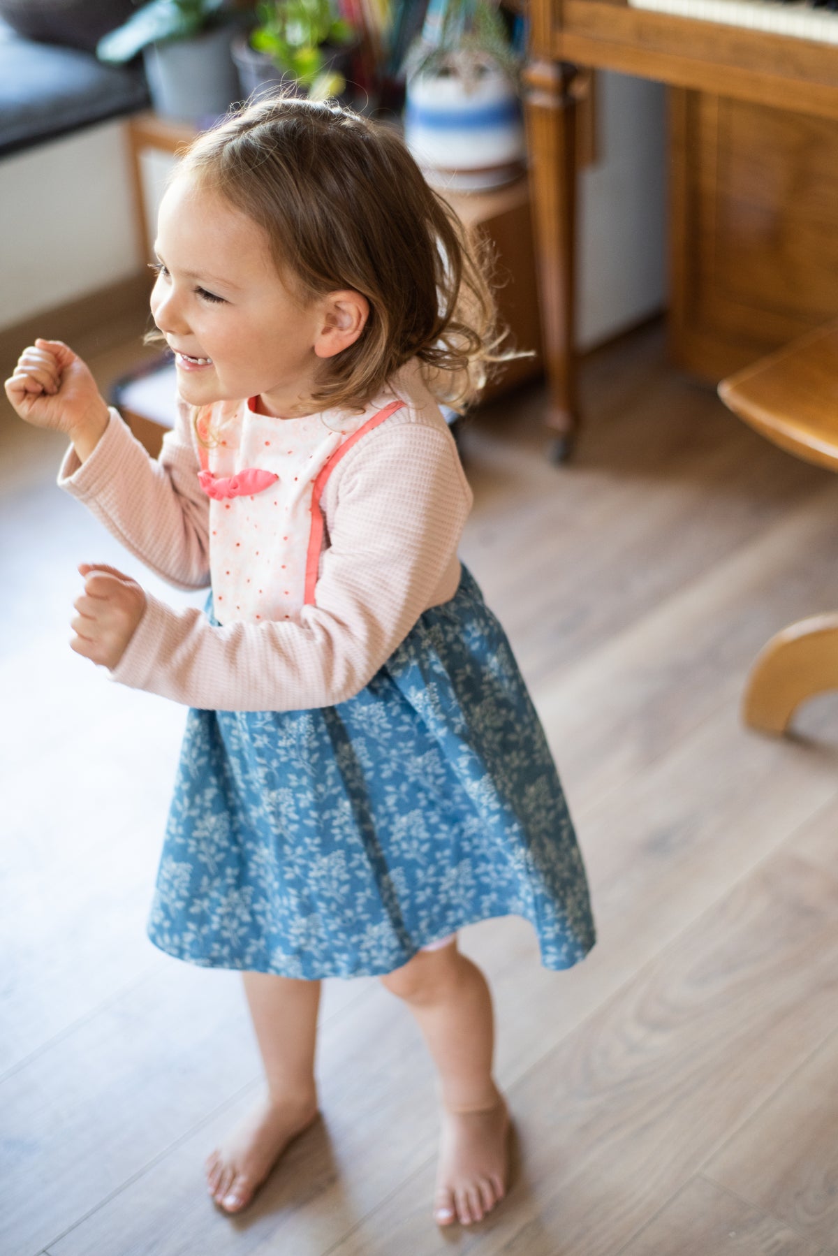 Vestido Cinta hasta 4 años🌸