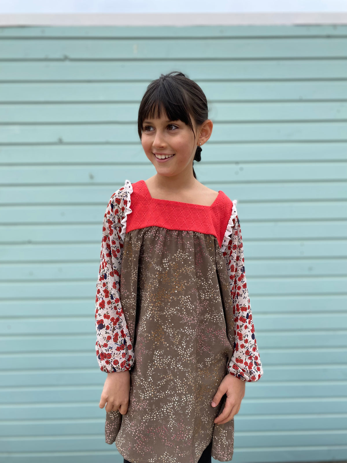Vestido Sendero Carmín ❤️