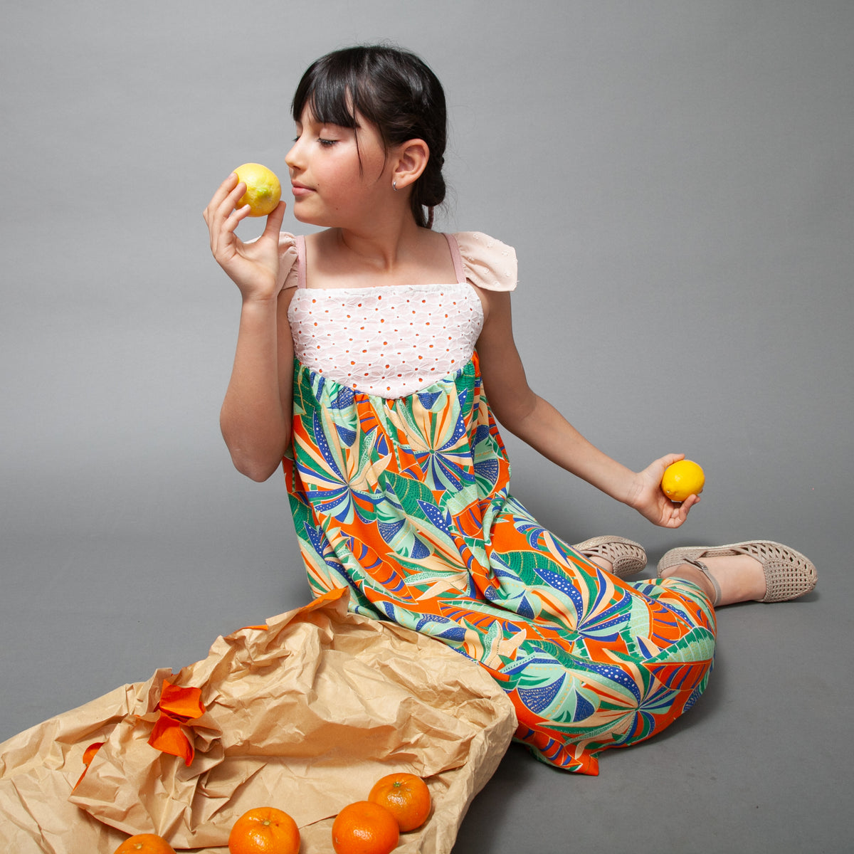 Vestido Canto 2 y 4 años