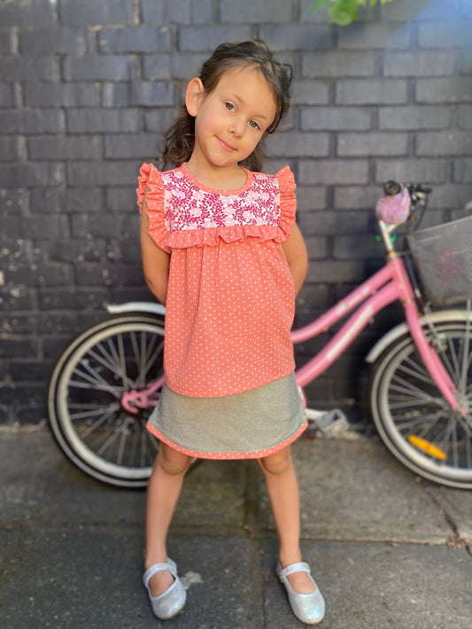 Polera Dalia 8 años 🌟