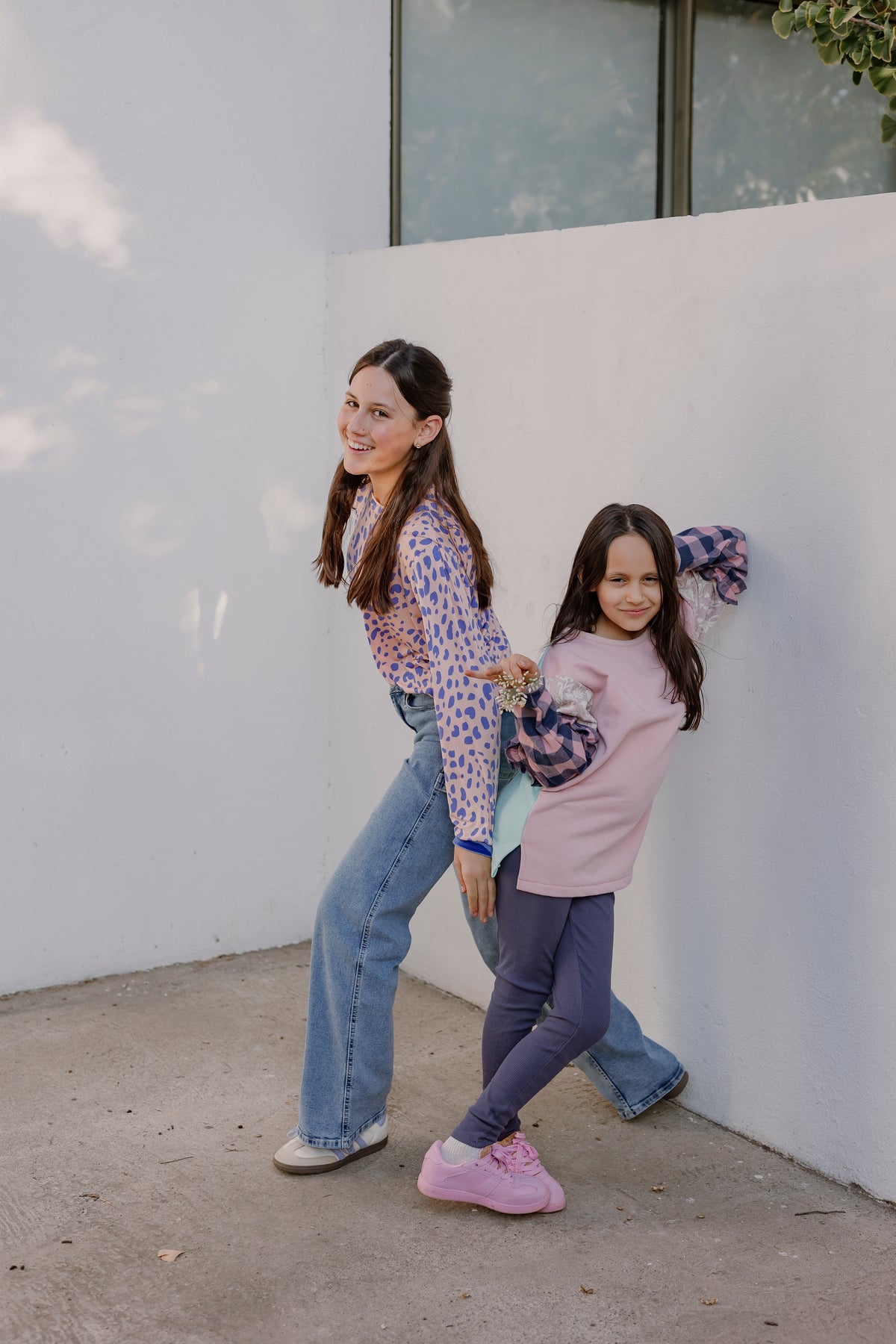Polera Pecas Azules 6 y 10 años