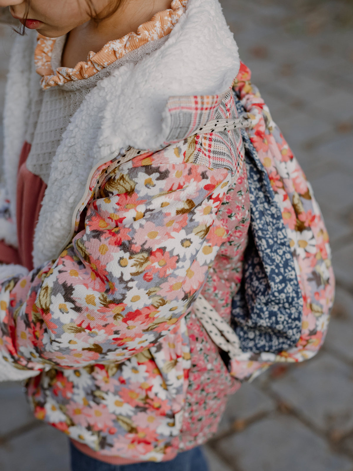 Mochila Cotelé Prado “regalo”🎁