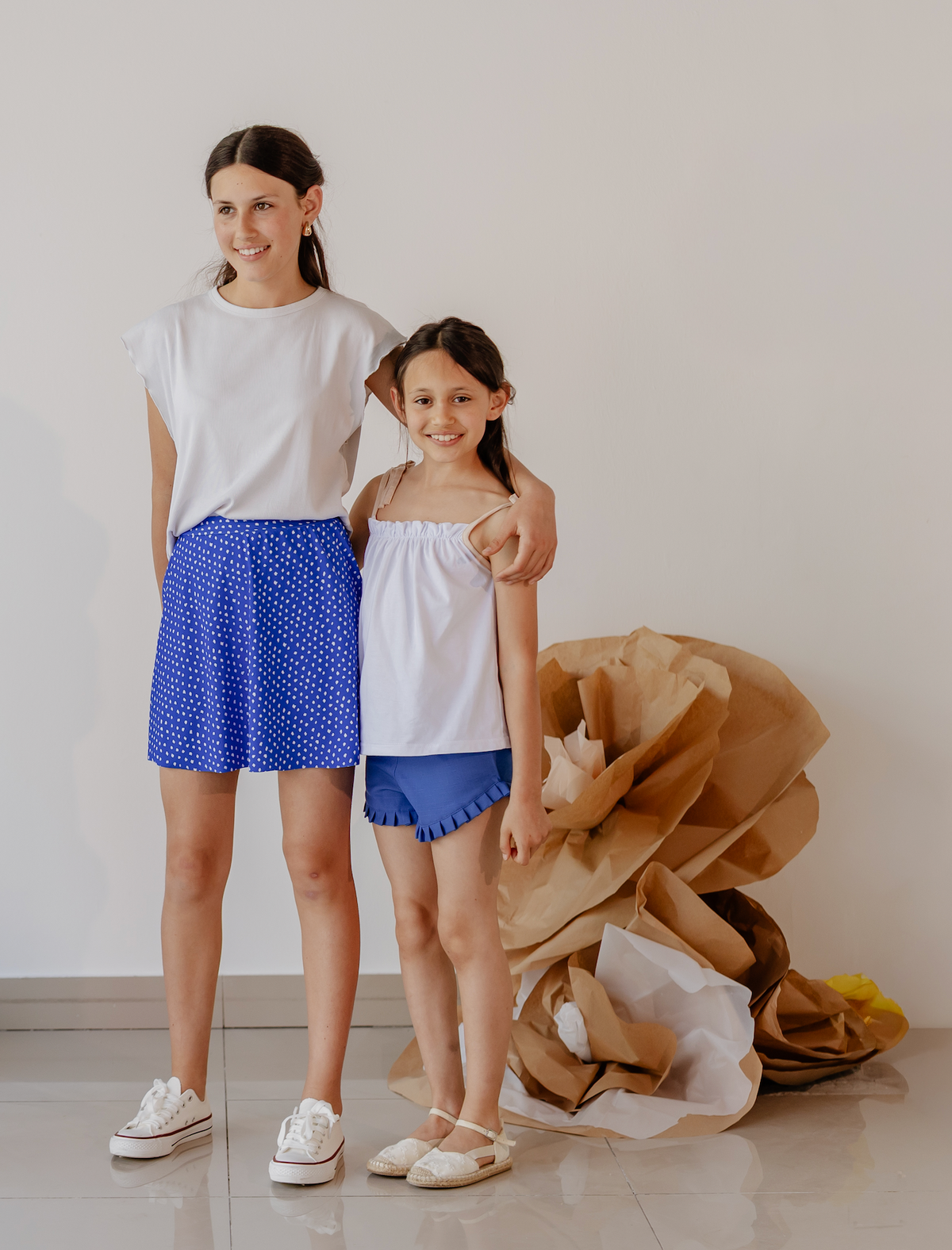 Short Bailarín Azul