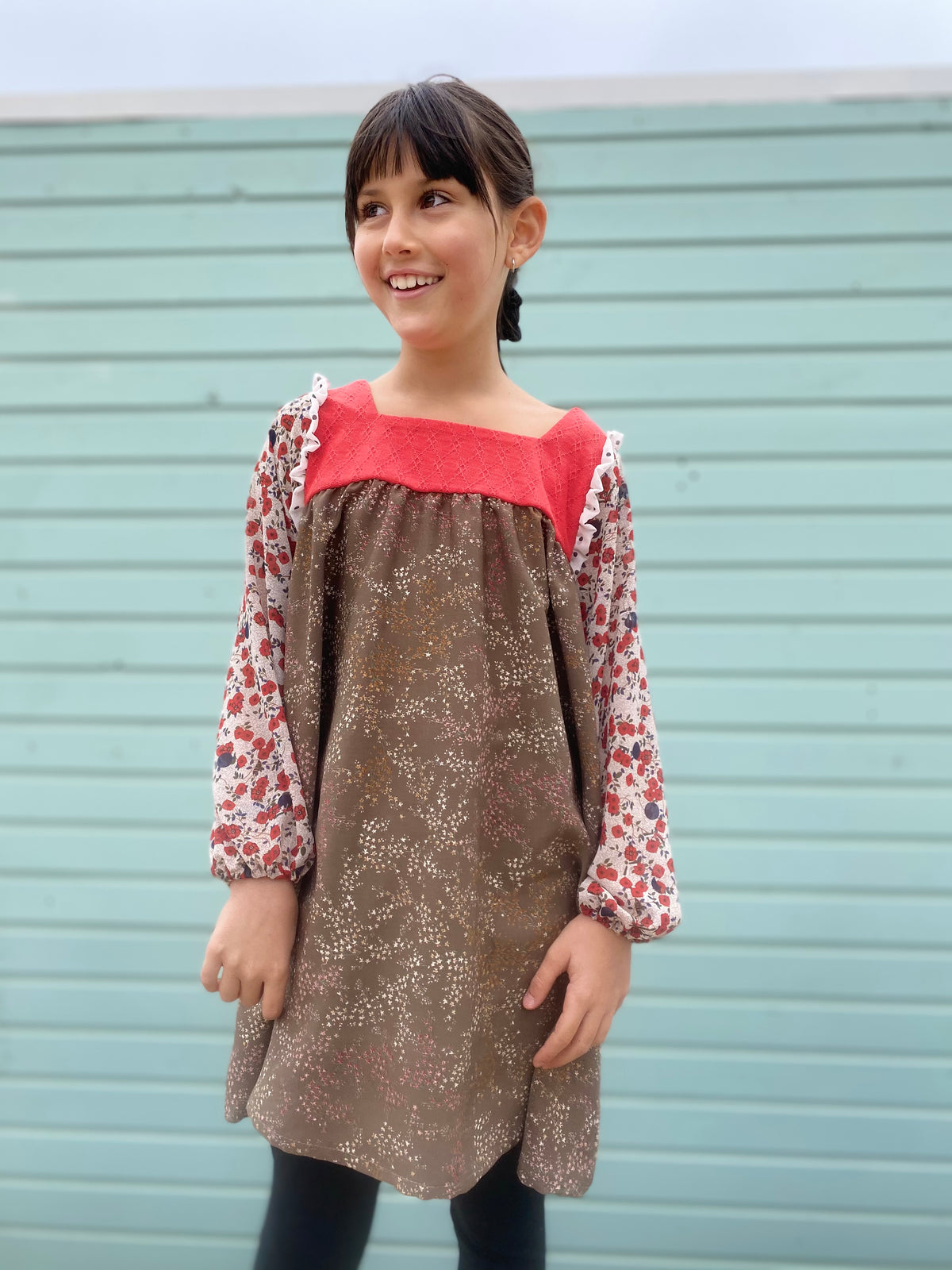 Vestido Sendero Carmín ❤️