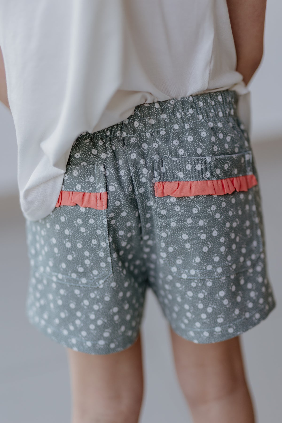 Short Pastel Coral