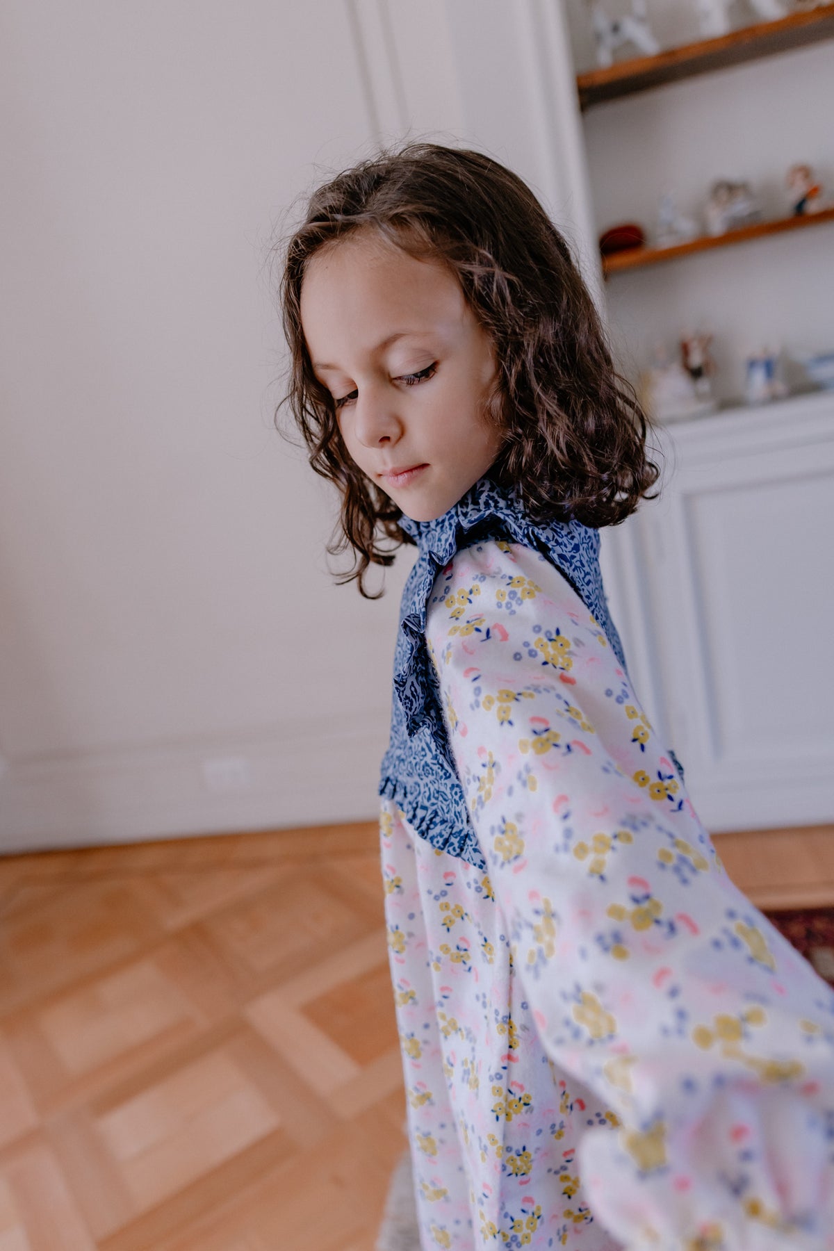 Vestido Jardín Azul💙