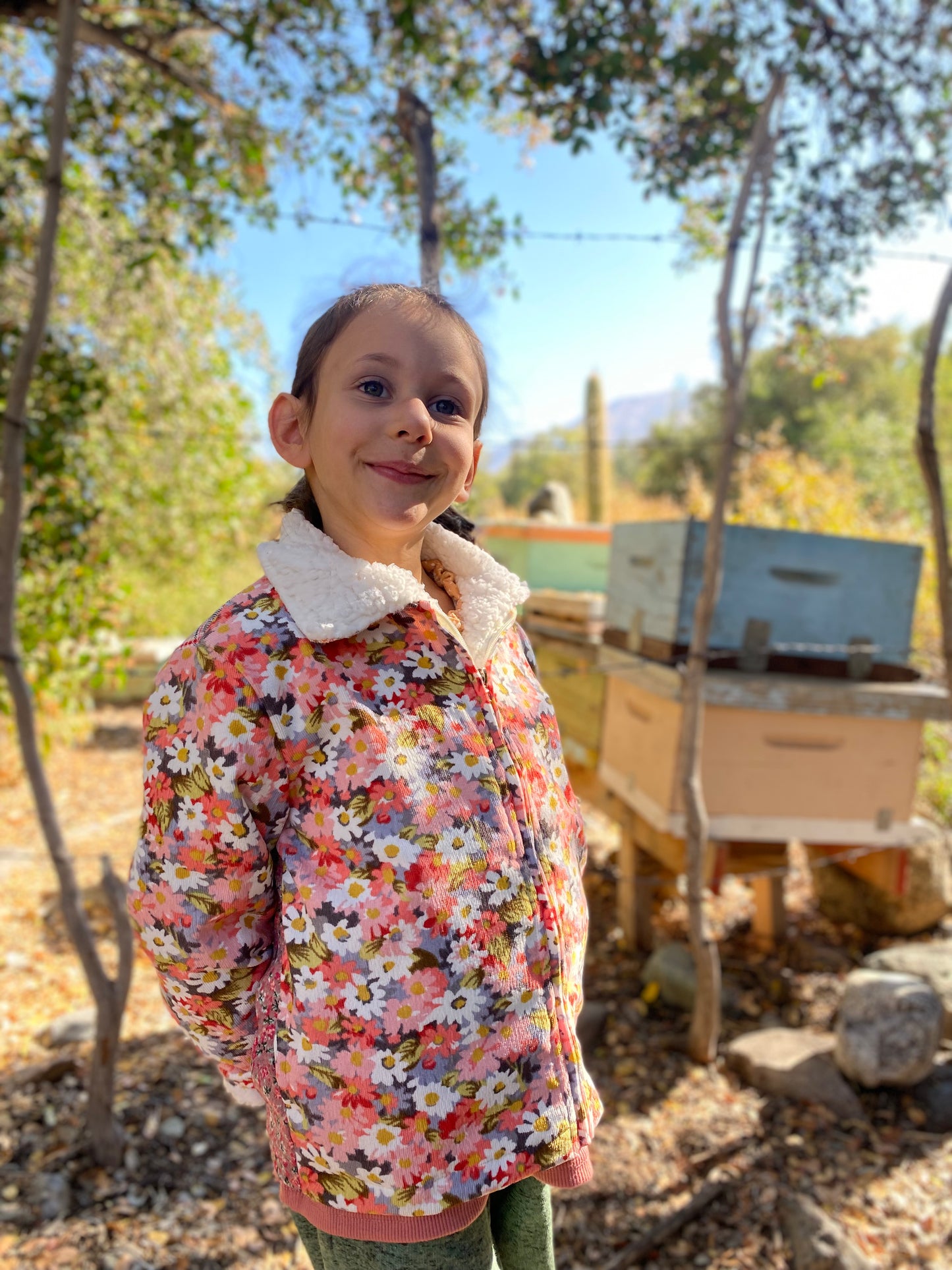 Chaqueta Niña Pradera, aún sueño esta chaqueta 🦢🧡
