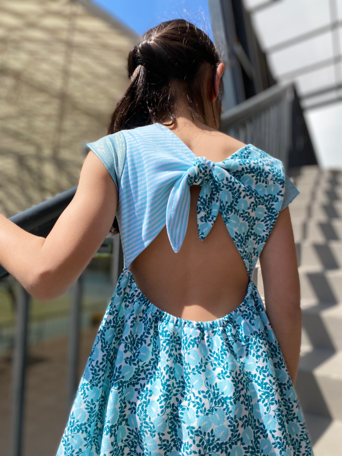 Vestido Aguamarina 2 años