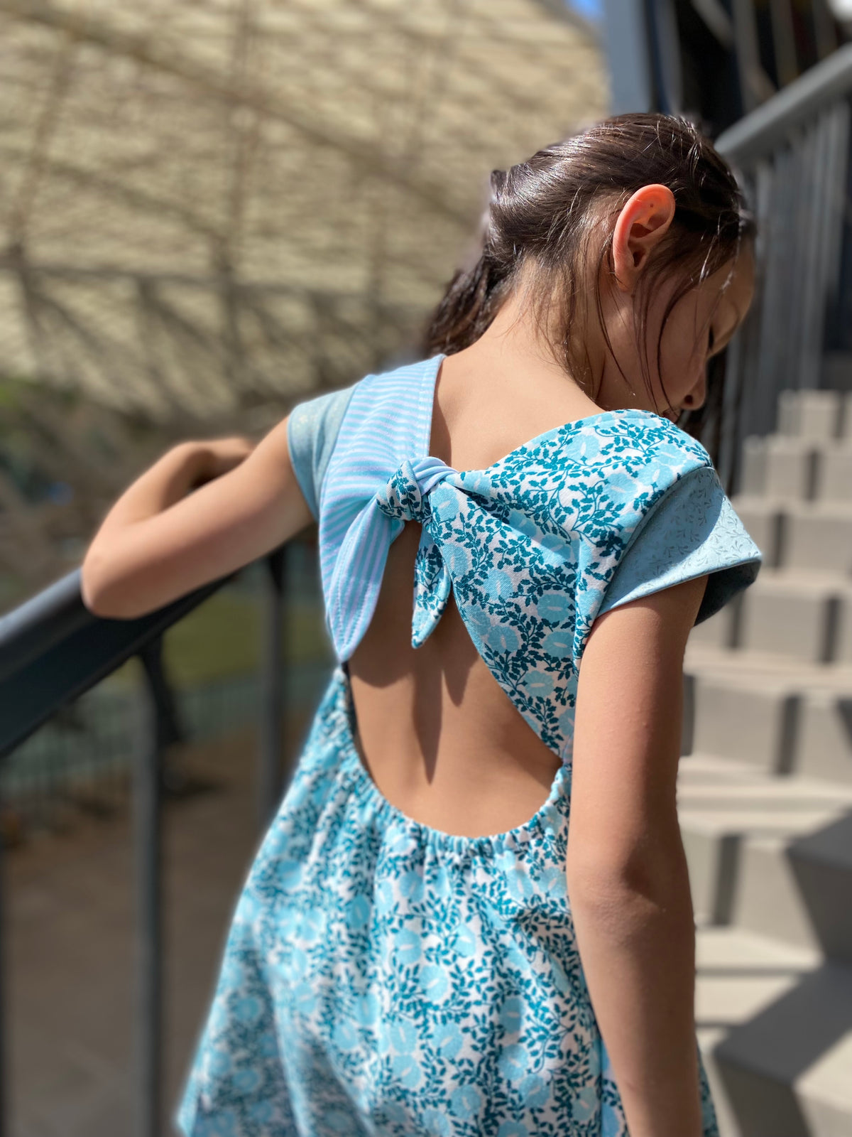 Vestido Aguamarina 2 años
