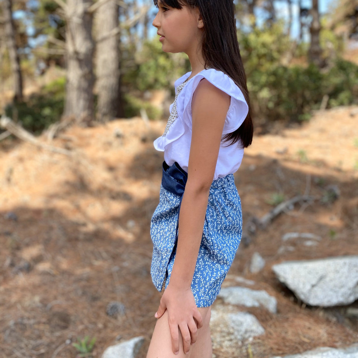 Faldita Short Corales