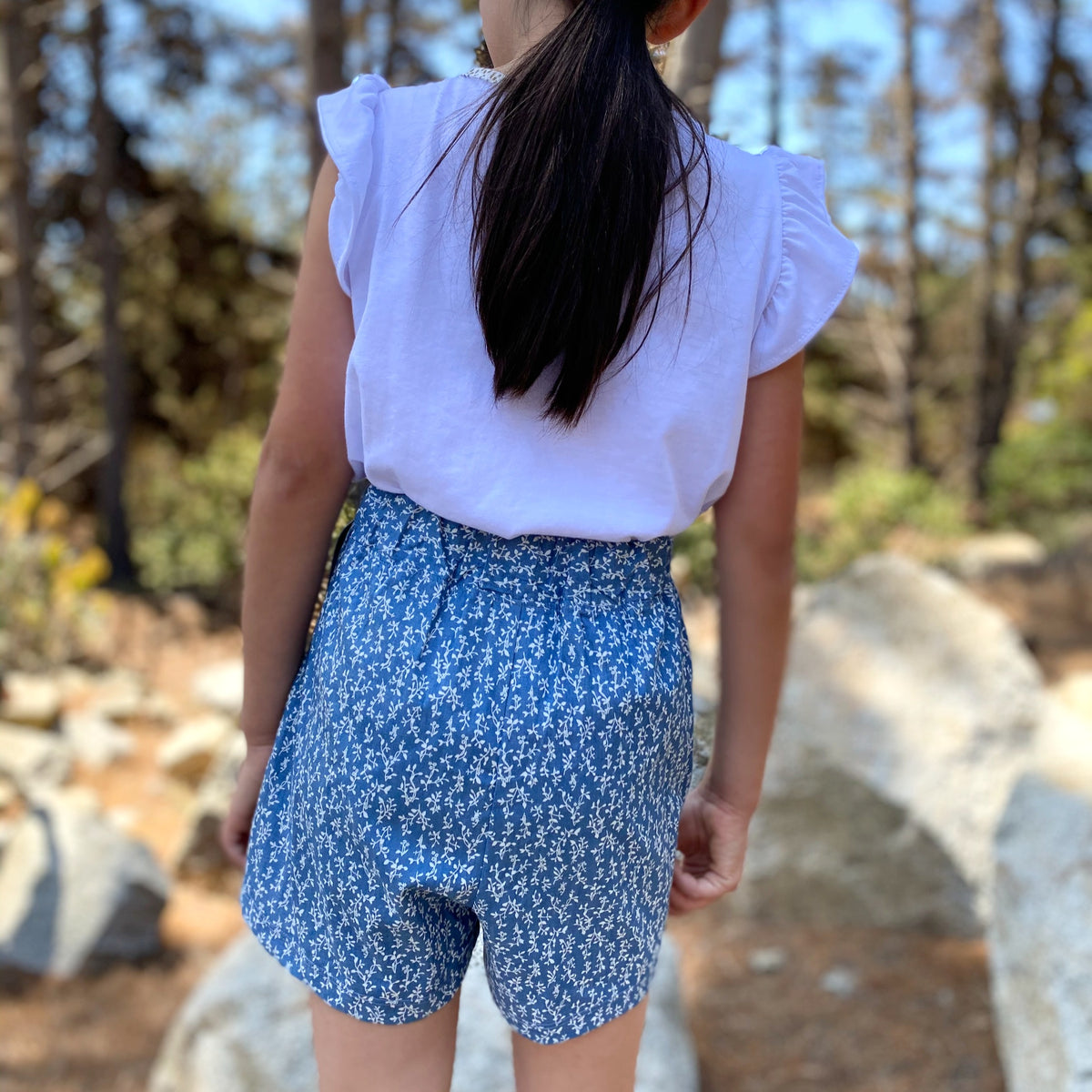 Faldita Short Corales