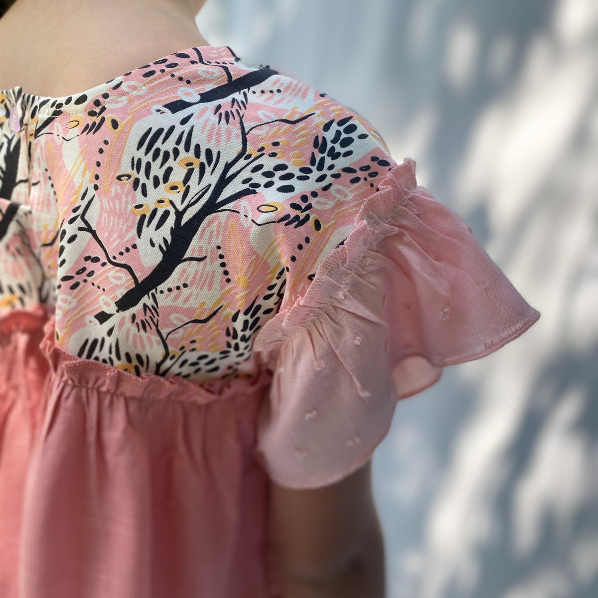 Polera Cosmos Rosa 8 años.