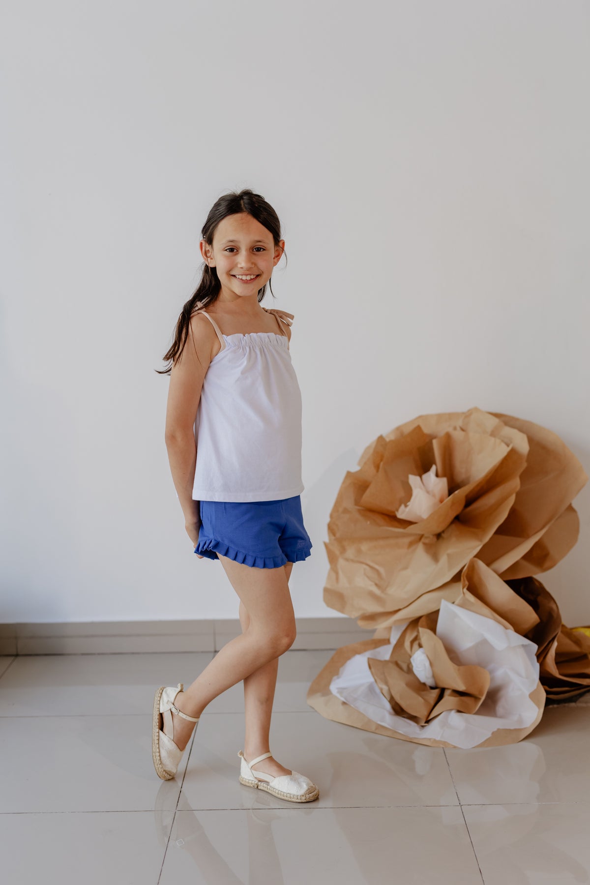 Short Bailarín Azul