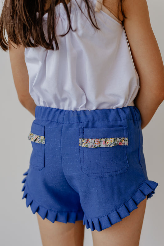 Short Bailarín Azul