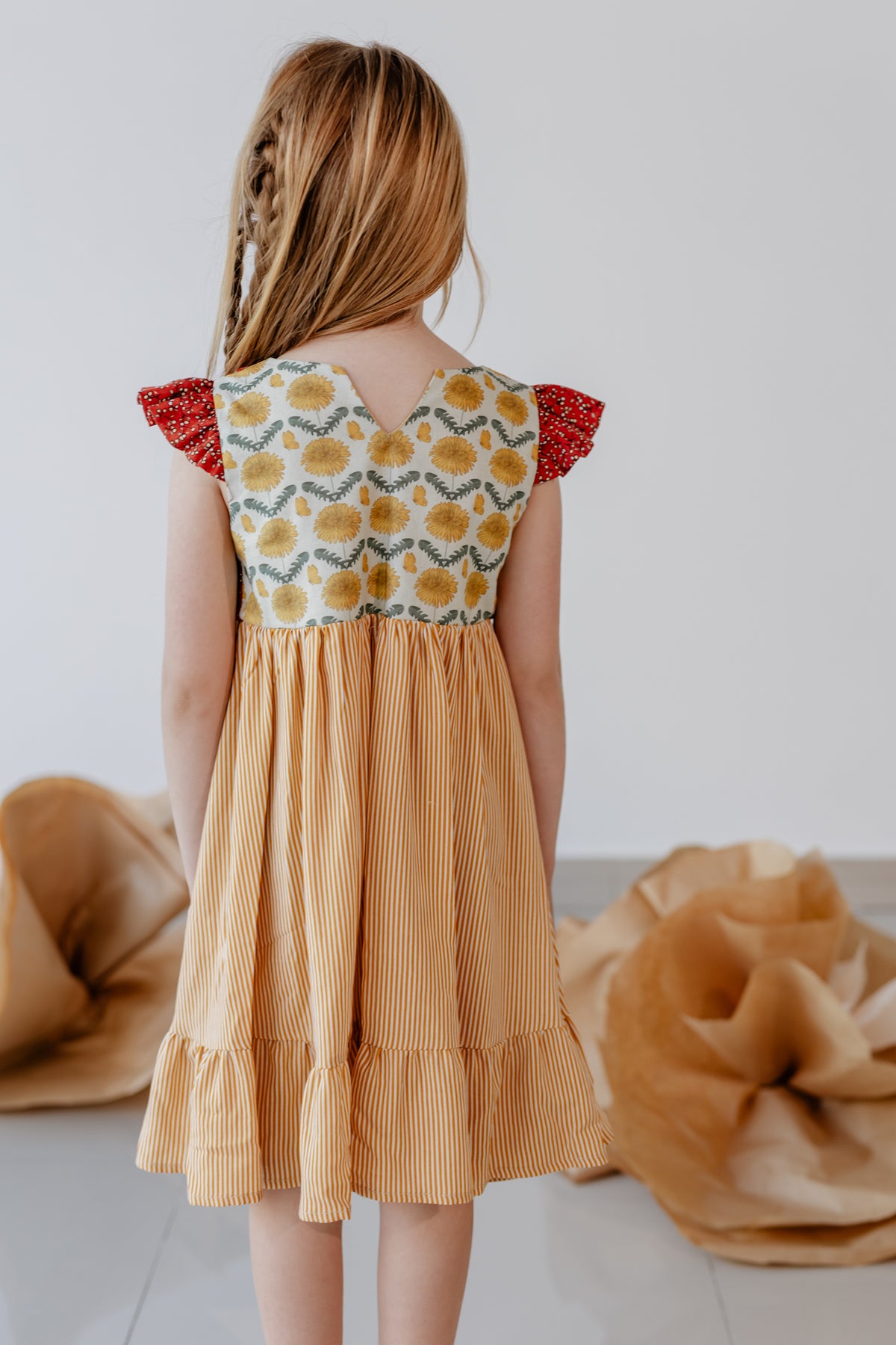 Vestido Girasol 🌻 en 4 y 10 años