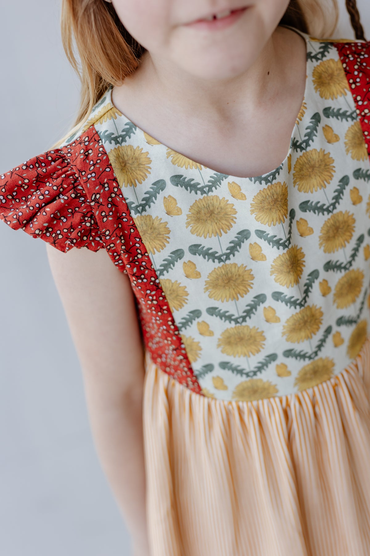Vestido Girasol 🌻 en 4 y 10 años
