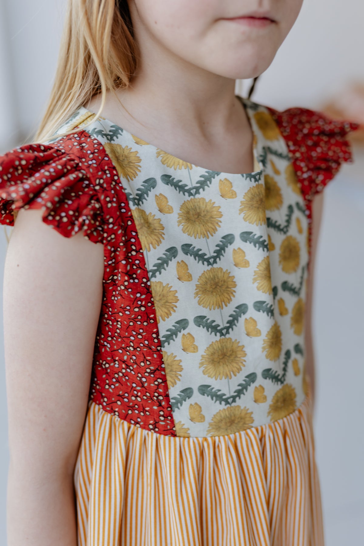 Vestido Girasol 🌻 en 4 y 10 años