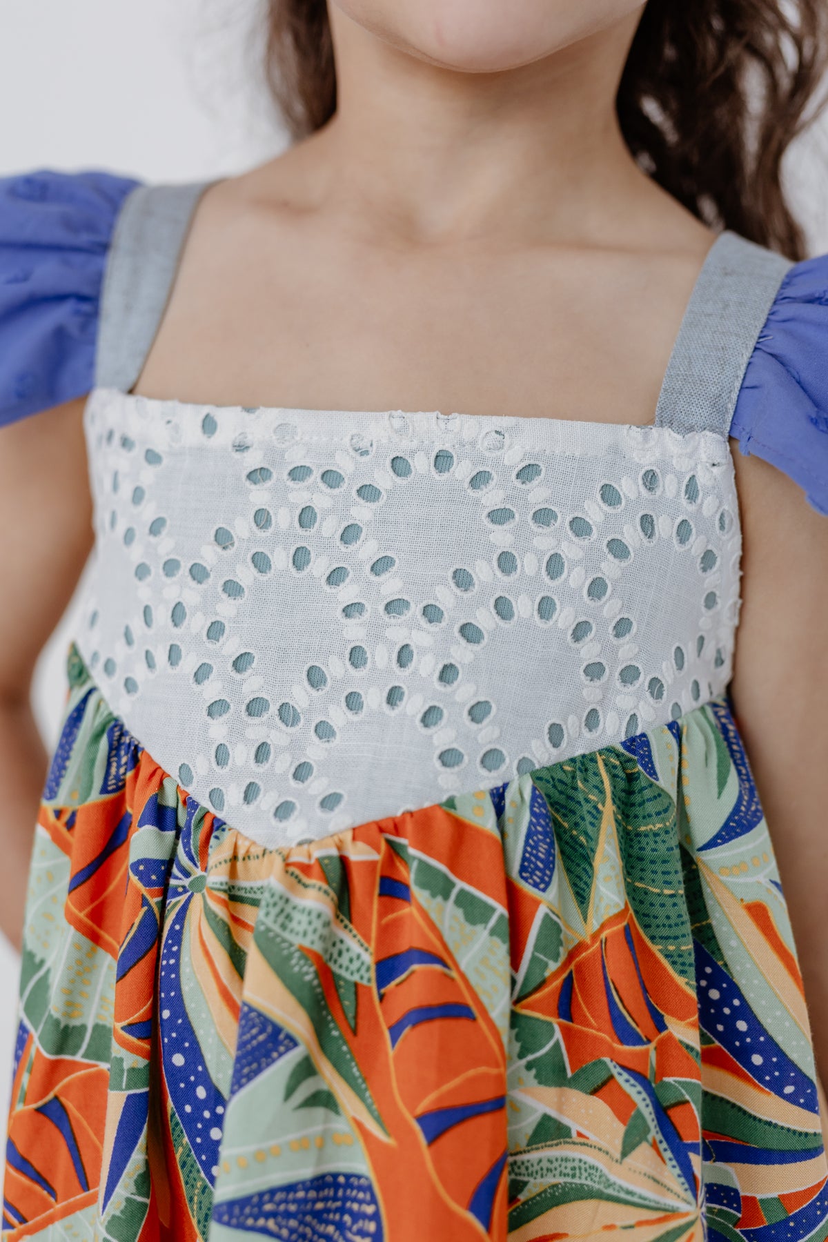 Vestido Canto Azul 12 años