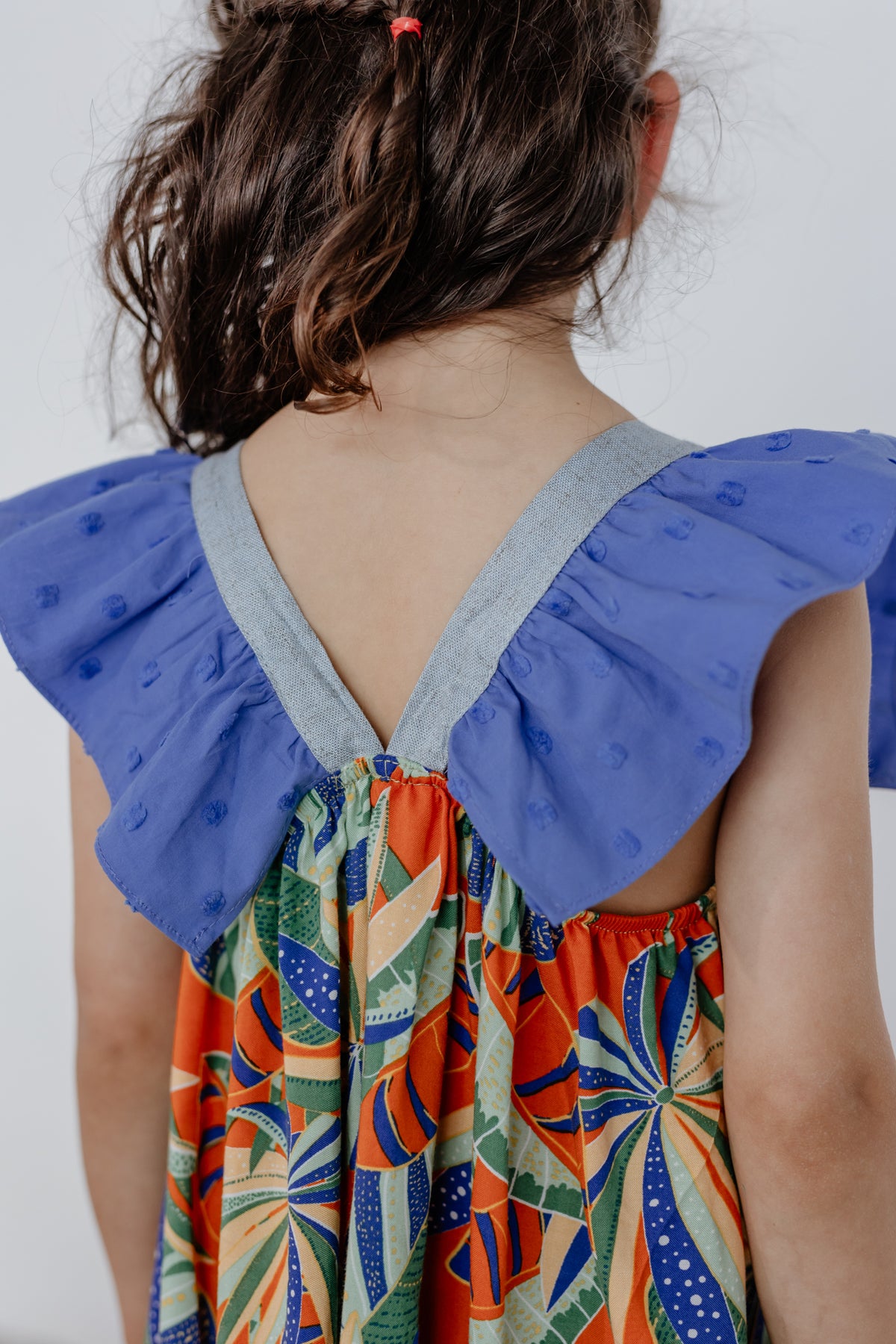 Vestido Canto Azul 12 años