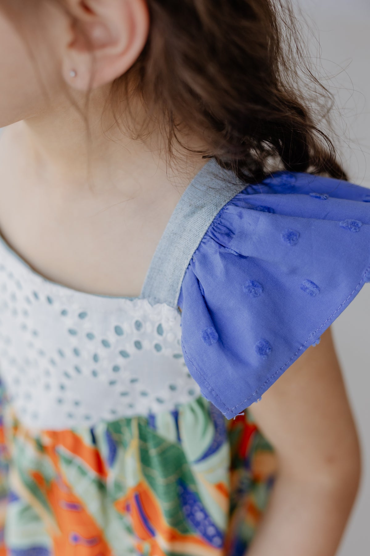 Vestido Canto Azul 12 años